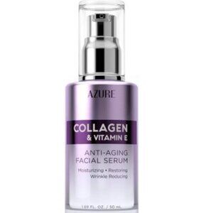 Azure Collagen & Vitamin E Moisturizing Anti-aging Facial Serum 1.69 Fl oz